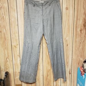 Michael Kors Gray Herringbone Pants Trousers